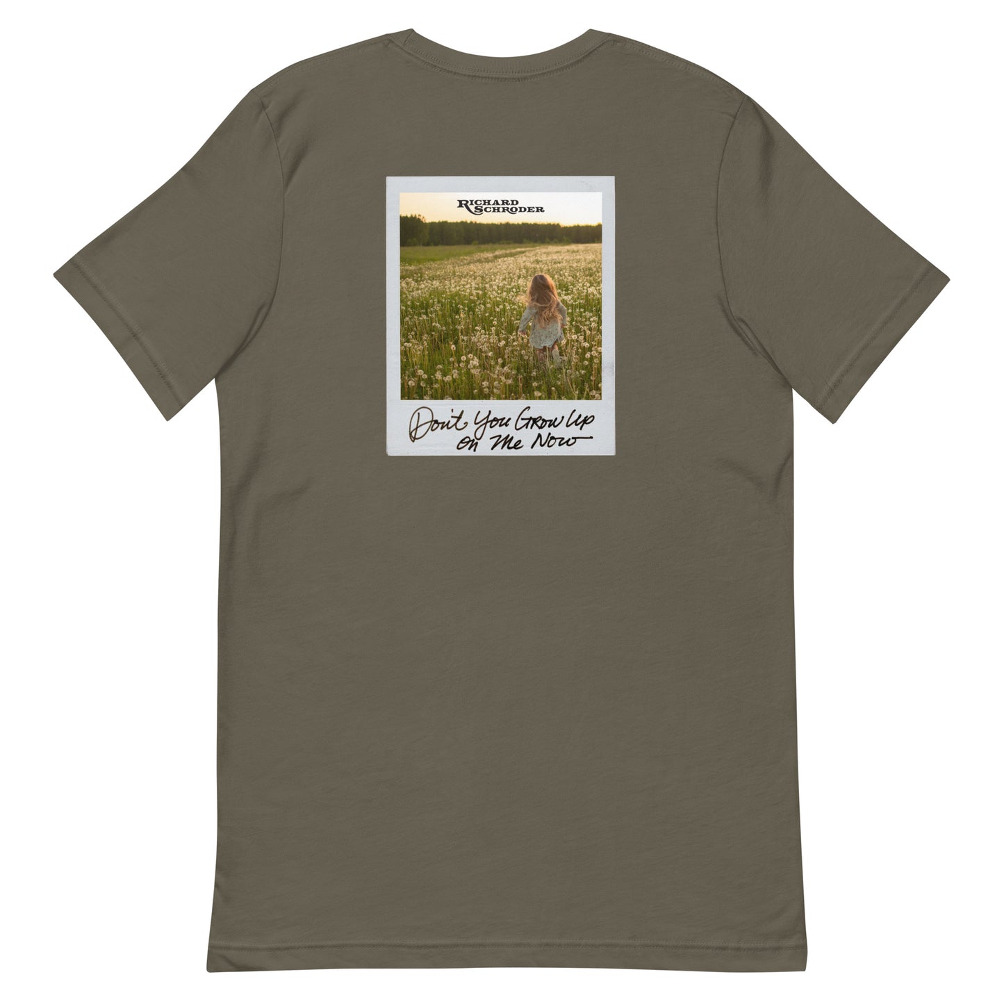 Don't Grow Up on Me Now Album Shirt