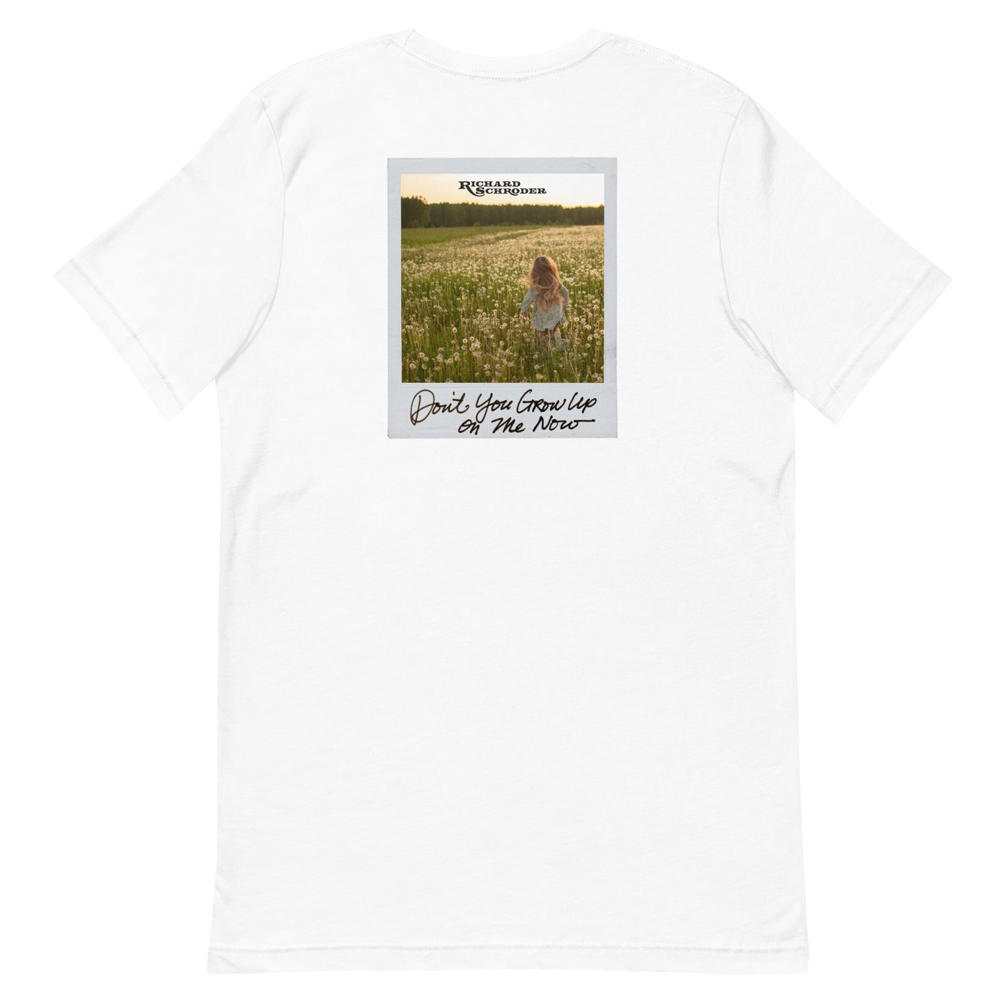 Don't Grow Up on Me Now Album Shirt